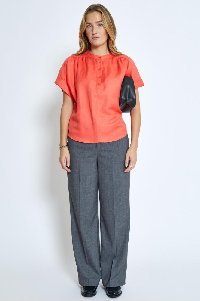SABBI LINEN BLOUSE MI6540 641 DUBARRY